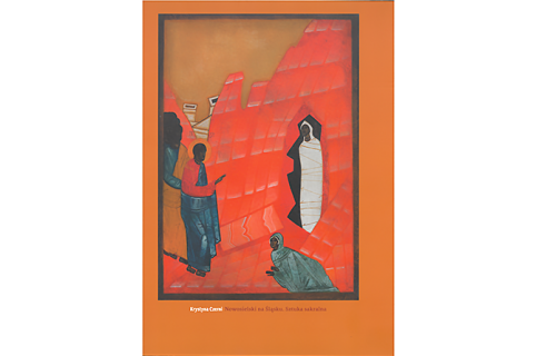 Okładka książki Krystyny Czerni – Nowosielski na Śląsku. Sztuka sakralna.